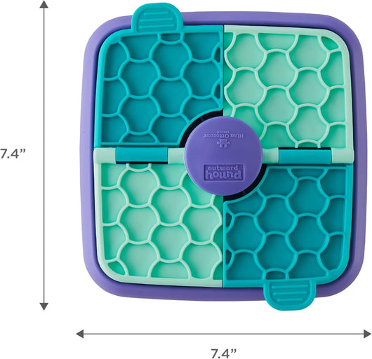 3-in-1 Dog Puzzle Lick Mat