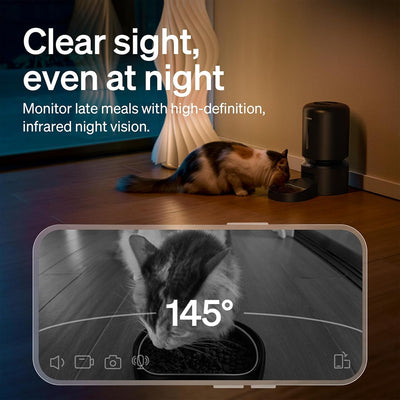 Smart Automatic Pet Feeder With Camera Monitoring