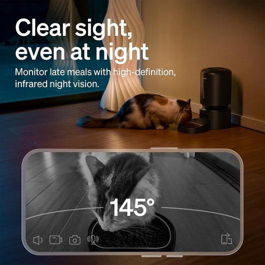 Smart Automatic Pet Feeder With Camera Monitoring