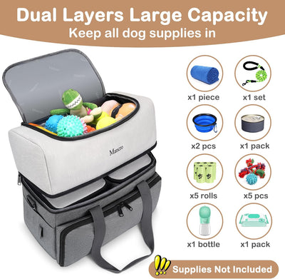 Large Dog Travel Bag Organizer For Adventures