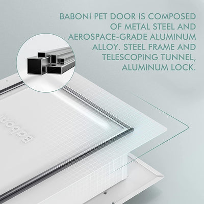 Heavy Duty Insulated Wall Mount Dog Door