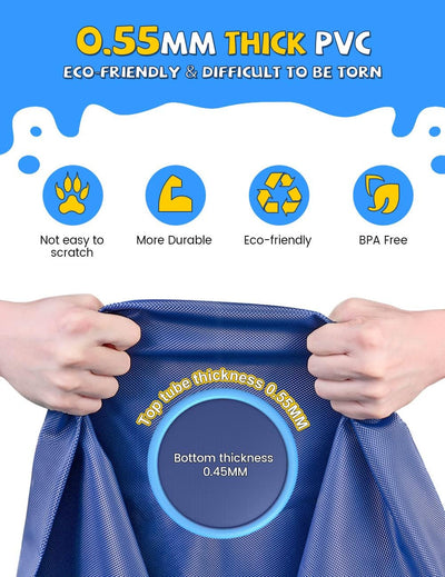 Non-Slip Dog Splash Pad for Summer Fun
