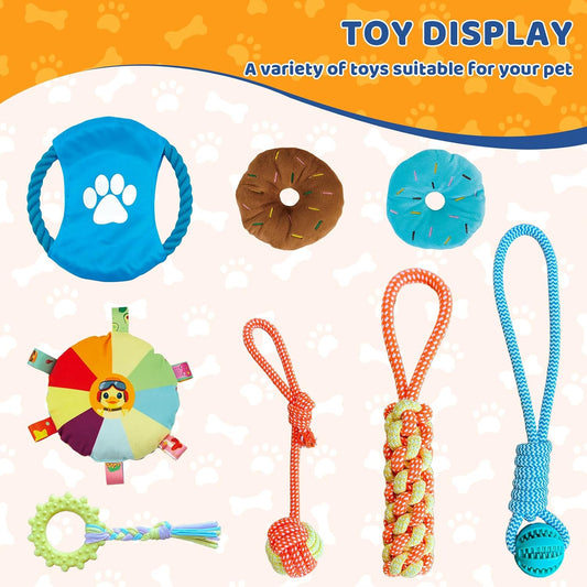 Interactive Puppy Play Gym With Snuffle Mat Toys