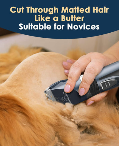 Quiet Pet Grooming Clipper Kit