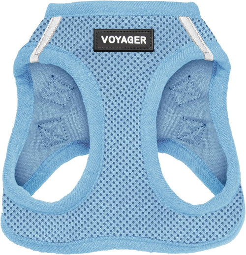 Baby Blue Step-In Dog Harness