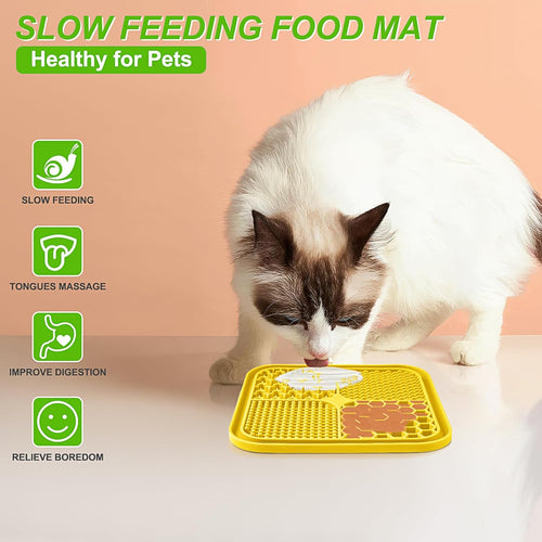 Dog Lick Mat 3-Pack with Suction Cups
