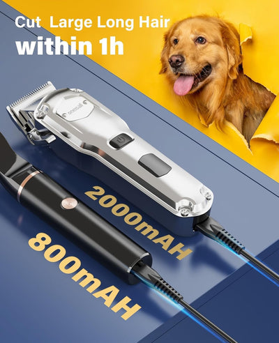 Waterproof Dog Grooming Clipper Kit