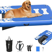 Inflatable Dog Boat Ramp for Safe Swimming