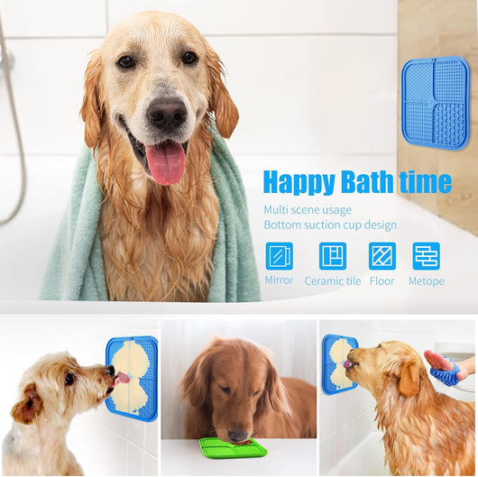 Dog Lick Mat with Suction Cups