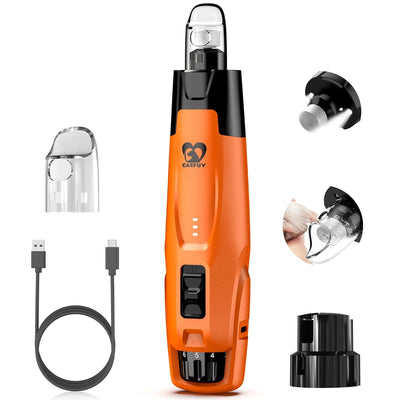 Powerful LED dog nail grinder for home grooming