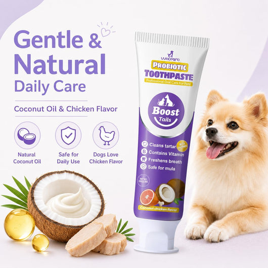 Small Dog Toothbrush Kit With Dental Toothpaste