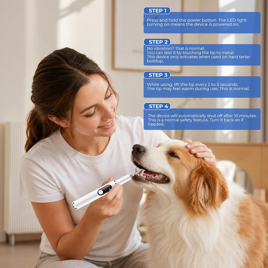 Ultrasonic Dog Toothbrush & Dental Kit