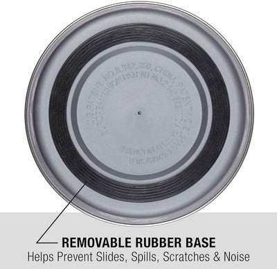 Stainless Steel Dog Bowl I Spill Proof I Blueberry