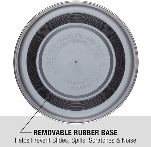 Stainless Steel Dog Bowl I Spill Proof I Blueberry