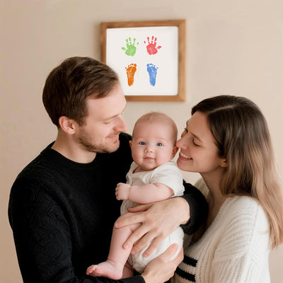 Inkless Hand Footprint Kit For Baby Pets
