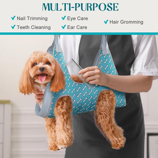 Breathable Pet Grooming Hammock Nail Trimming Sling