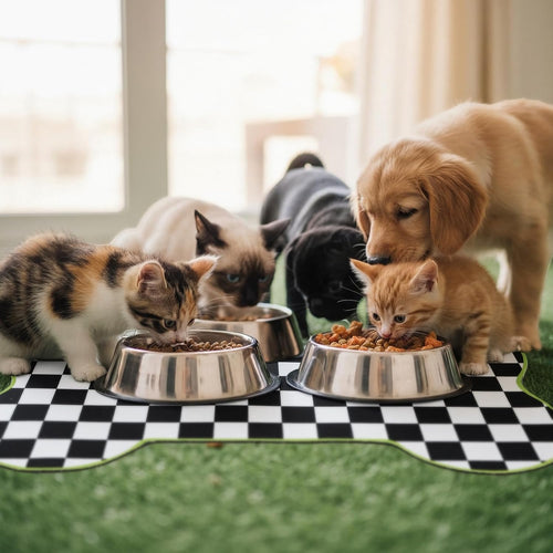 Buffalo Plaid Dog Placemat Mat 14x24