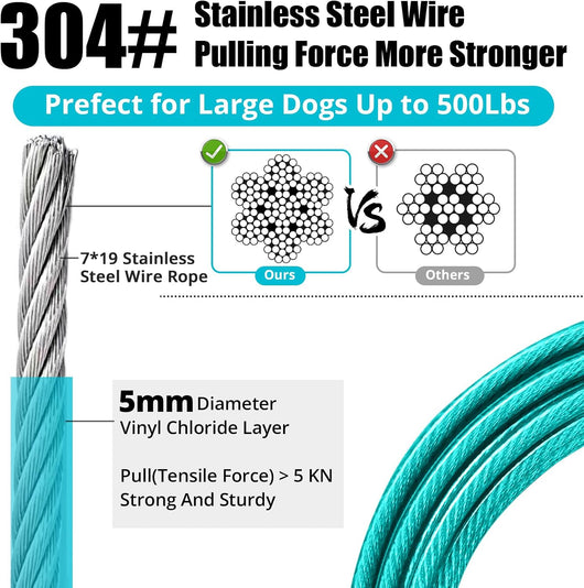 Leash Heavy-Duty Outdoor Freedom For Active Dogs