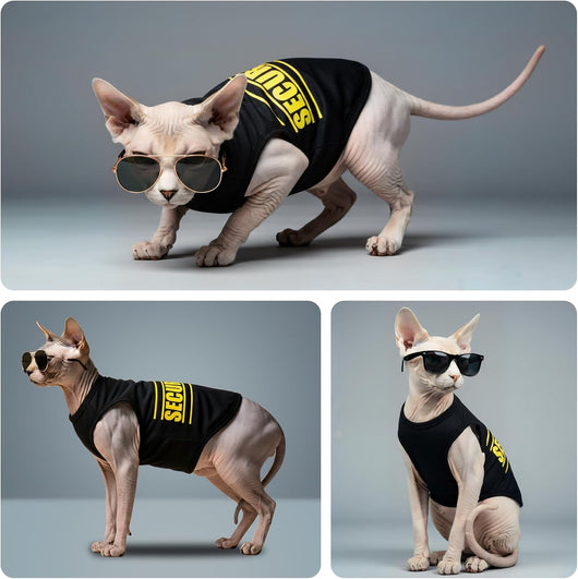 2 Pack Dog Shirts | Small Medium Dog Clothes | Cotton Puppy T-Shirts