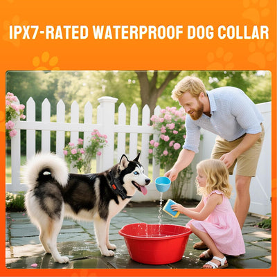 Wireless Dog Fence Collar I Waterproof I Adjustable Range