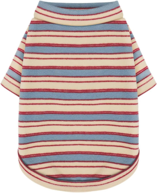 Stylish Striped Dog Shirt | Breathable Pet Apparel