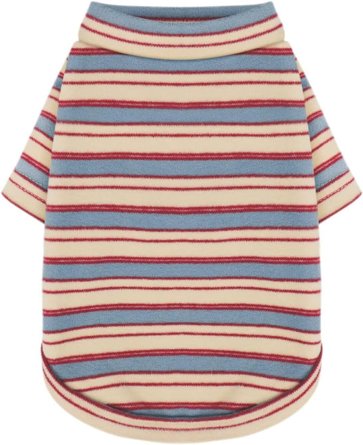 Stylish Striped Dog Shirt | Breathable Pet Apparel
