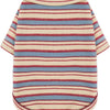 Stylish Striped Dog Shirt | Breathable Pet Apparel