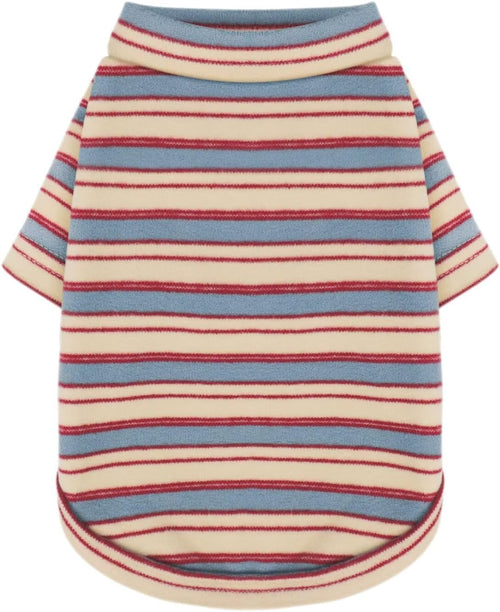 Stylish Striped Dog Shirt | Breathable Pet Apparel