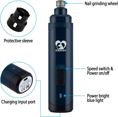 Quiet Rechargeable Dog Nail Grinder