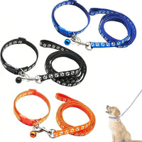 Puppy Collar Leash Set For Small Dogs