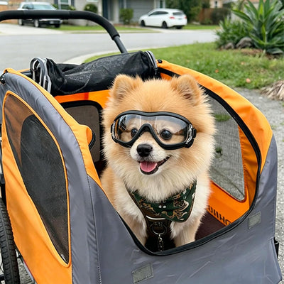 UV Protection | Clear Dog Goggles