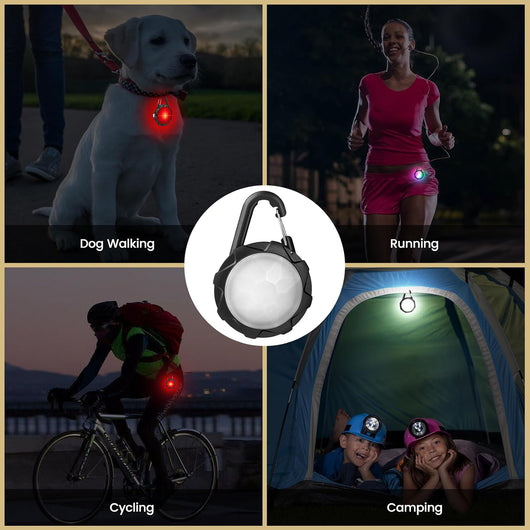 Rechargeable Dog Collar Lights for Night Walks