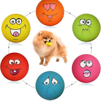 Squeaky Smile Balls for Small Dogs