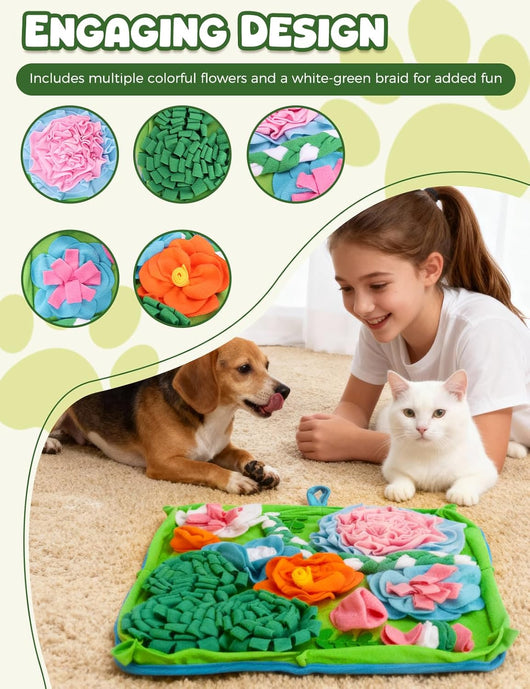 Snuffle Mat Slow Feeding Enrichment For Dogs