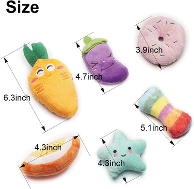 Squeaky Puppy Toy Pack for Small Dogs