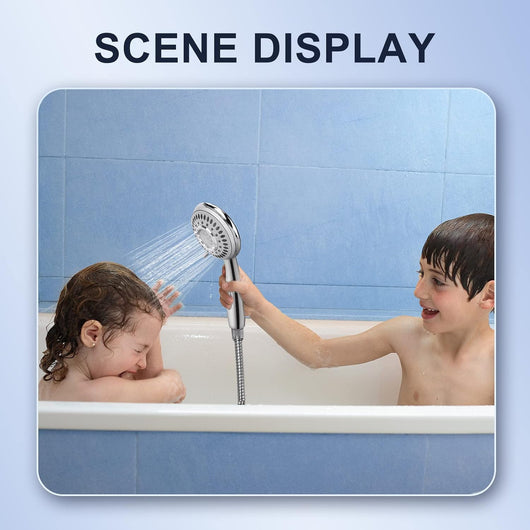 Pet Shower Sprayer with Universal Faucet Adapter