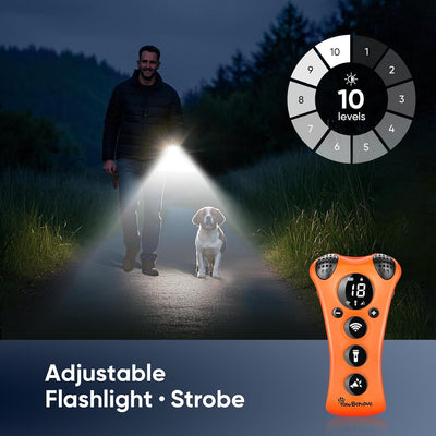 Ultrasonic Dog Trainer Whistle Light