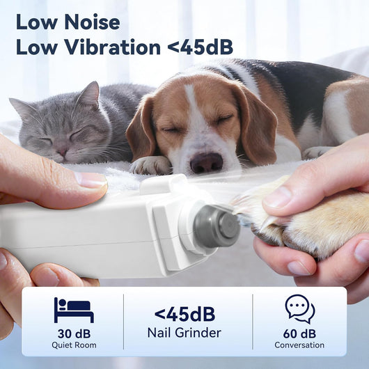 LED Dog Nail Clipper Grinder