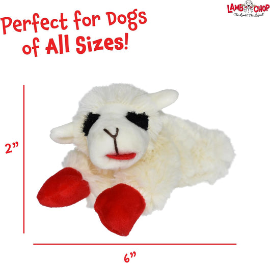 Squeaky Lamb Plush Toy for Cuddles