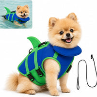 Reflective Dog Life Jacket With Chin Float