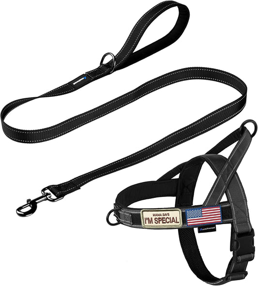No Pull Adjustable Dog Training Harness with Handle