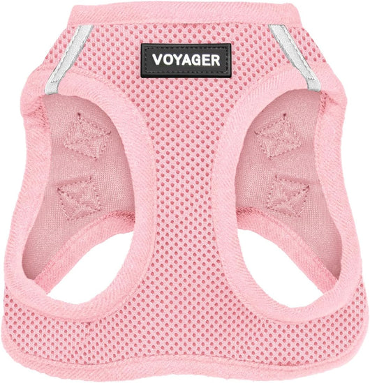 Pink Step-In Dog Harness