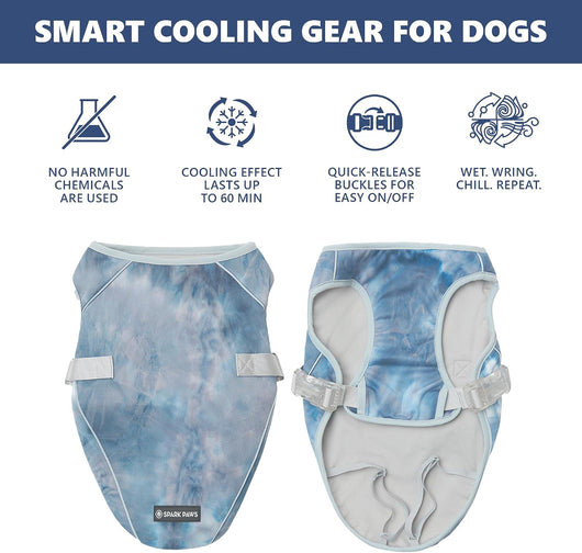 Evaporative Dog Cooling Vest for Summer Adventures