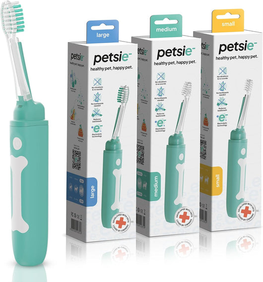 Silent Electric Dog Toothbrush for Small Dogs