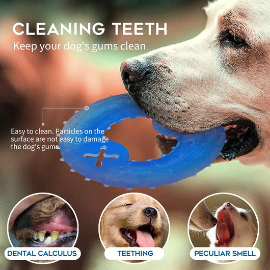 Freezable Puppy Teething Toy Set For Chewing
