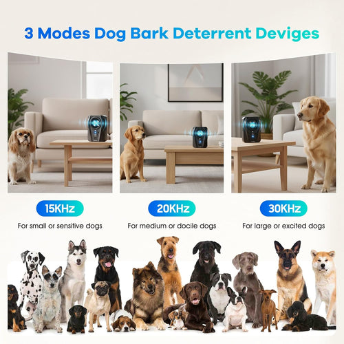Ultrasonic Dog Bark Deterrent 50FT