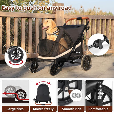 Large Dog Stroller For Comfortable Outdoor Adventures