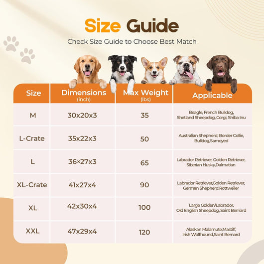 Orthopedic Waterproof Dog Mattress