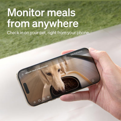 Smart Automatic Pet Feeder With Camera Monitoring