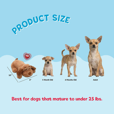 Puppy Heartbeat Comfort Toy For Calm Sleep